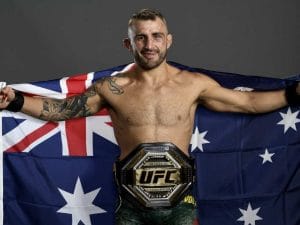 Alexander Volkanovski smile