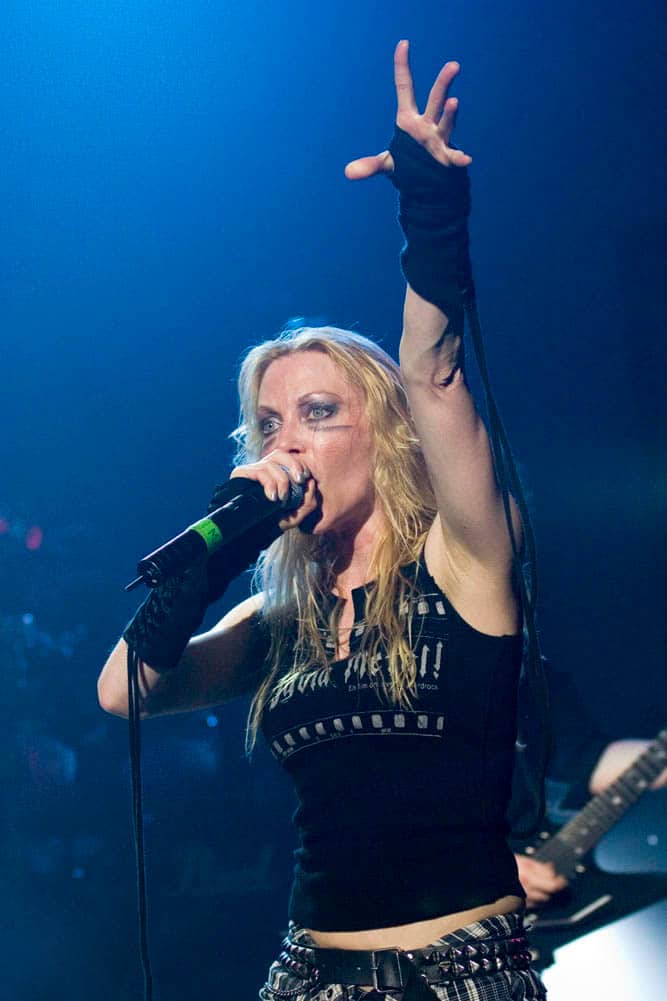 Angela Gossow height