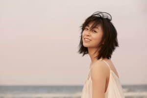 Hikaru Utada smile